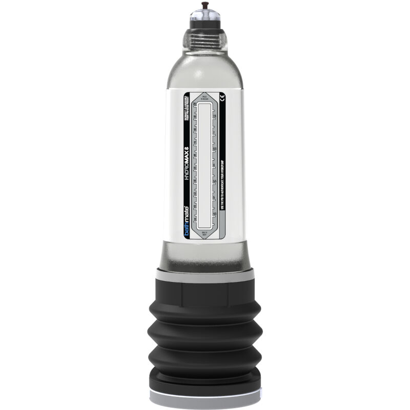 Imagen que nos facilita BATHMATE de su producto erótico BATHMATE - HYDROMAX 8 TRANSPARENTE para nuestra categoría "JUGUETES BIENESTAR |Juguetes para Hombres|Accesorios para el pene|Bomba Alargadora Pene".