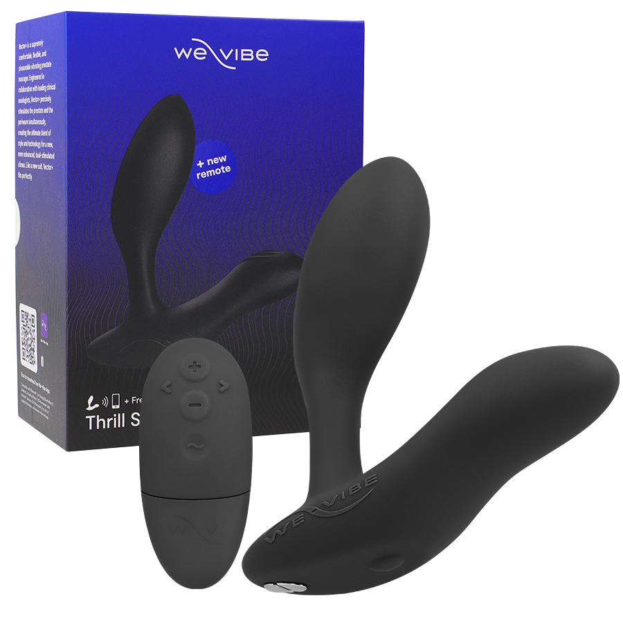 Imagen que nos facilita WE-VIBE de su producto erótico WE-VIBE - DITTO+ PLUG ANAL VIBRADOR NEGRO para nuestra categoría "JUGUETES BIENESTAR |Vibradores|Vibradores con APP".