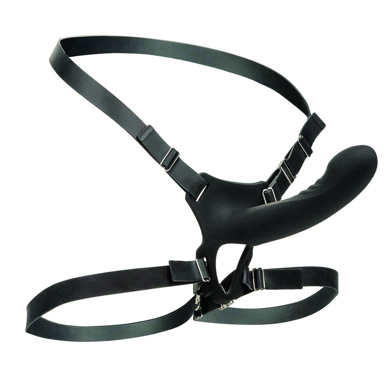 Imagen que nos facilita CALEXOTICS de su producto erótico CALEXOTICS - BOUNDLESS ARNÉS RECARGABLE MULTIPOSICIÓN para nuestra categoría "JUGUETES BIENESTAR |Arneses|Arneses con Vibración".