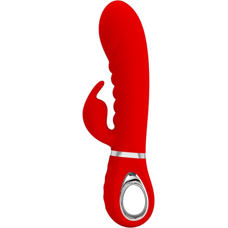 Imagen que nos facilita PRETTY LOVE FLIRTATION de su producto erótico PRETTY LOVE - PRESCOTT VIBRADOR PUNTO G MULTIFUNCIÓN ROJO para nuestra categoría "JUGUETES BIENESTAR |Vibradores|Vibradores Punto G".