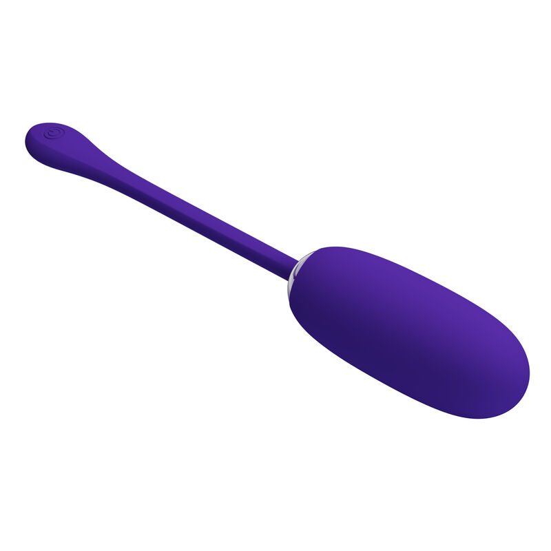 Imagen que nos facilita PRETTY LOVE SMART de su producto erótico PRETTY LOVE - JULIUS HUEVO VIBRADOR IMPERMEBLE & RECARGABLE LILA para nuestra categoría "JUGUETES BIENESTAR |Juguetes para Mujeres|Estimuladores|Huevos vibradores".