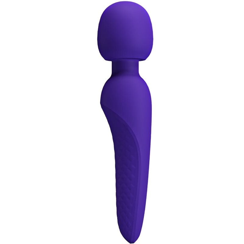 Imagen que nos facilita PRETTY LOVE SMART de su producto erótico PRETTY LOVE - MEREDITH MASAJEADOR 12 MODOS VIBRACIÓN LILA para nuestra categoría "JUGUETES BIENESTAR |Vibradores|Vibrador WAND".
