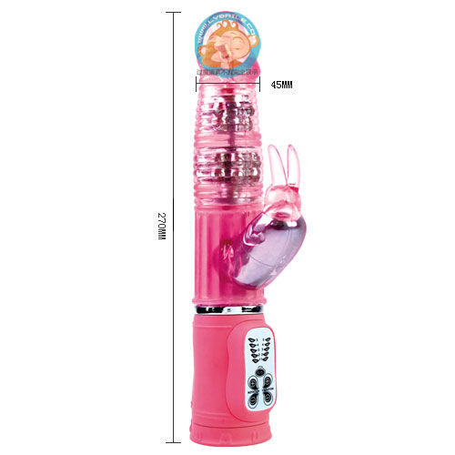 Imagen que nos facilita BAILE ROTATIONS de su producto erótico BAILE - PASSION ROCK BUNNY RAMPANTE 10F 27 CM para nuestra categoría "JUGUETES BIENESTAR |Vibradores|Rotadores y vibradores".