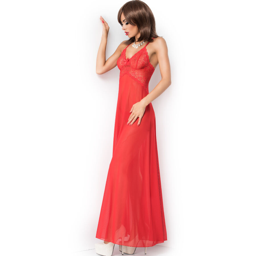 Imagen que nos facilita CHILIROSE BABYDOLLS de su producto erótico CHILIROSE - CR 3883 BABYDOLL LARGO ROJO S/M para nuestra categoría "MODA & LENCERÍA|Lencería Mujer|Lencería Sexy|Babydoll".