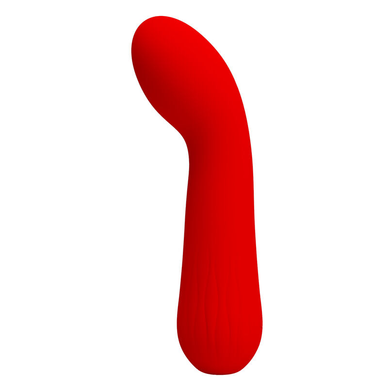 Imagen que nos facilita PRETTY LOVE SMART de su producto erótico PRETTY LOVE - FAUN VIBRADOR RECARGABLE ROJO para nuestra categoría "JUGUETES BIENESTAR |Vibradores|Vibradores Punto G".