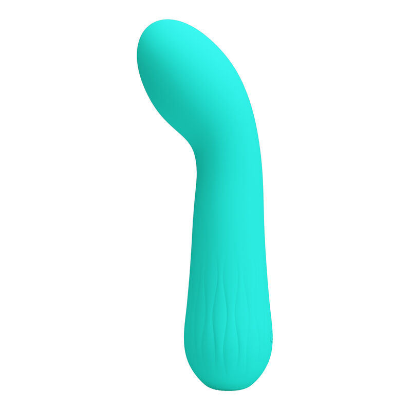 Imagen que nos facilita PRETTY LOVE SMART de su producto erótico PRETTY LOVE - FAUN VIBRADOR RECARGABLE VERDE AGUA para nuestra categoría "JUGUETES BIENESTAR |Vibradores|Vibradores Punto G".