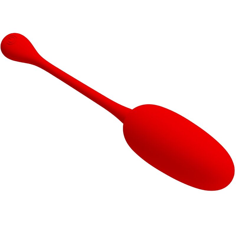 Imagen que nos facilita PRETTY LOVE FLIRTATION de su producto erótico PRETTY LOVE - KNUCKER HUEVO VIBRADOR RECARGABLE ROJO para nuestra categoría "JUGUETES BIENESTAR |Juguetes para Mujeres|Estimuladores|Huevos vibradores".