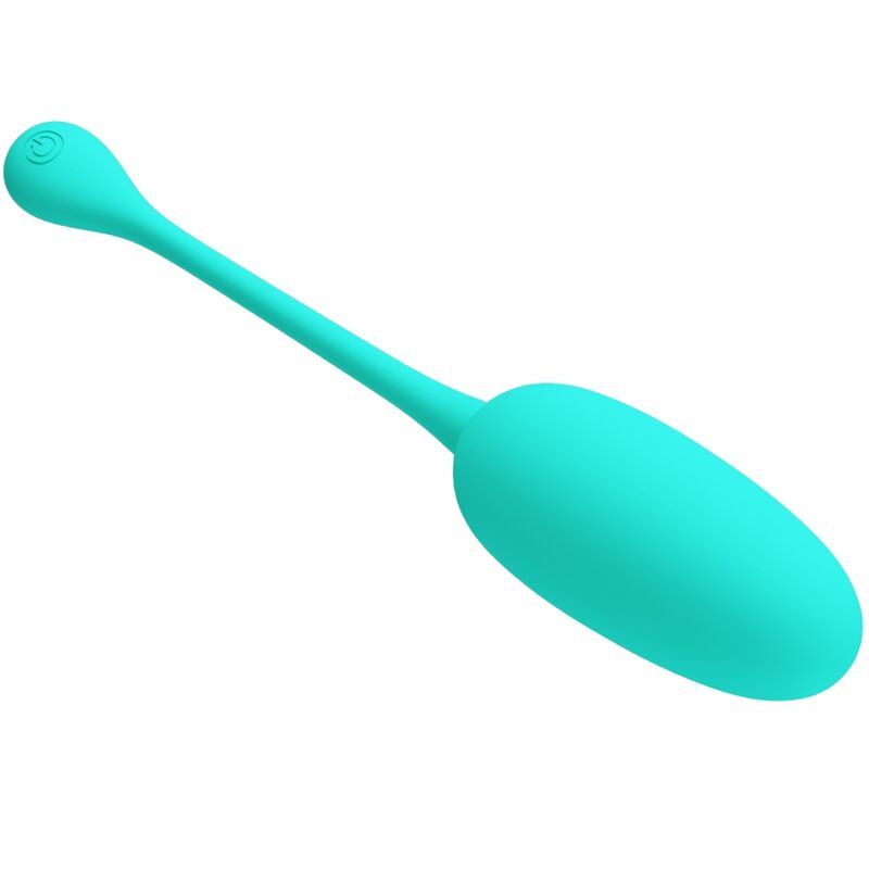 Imagen que nos facilita PRETTY LOVE FLIRTATION de su producto erótico PRETTY LOVE - KNUCKER HUEVO VIBRADOR RECARGABLE VERDE AGUA para nuestra categoría "JUGUETES BIENESTAR |Juguetes para Mujeres|Estimuladores|Huevos vibradores".