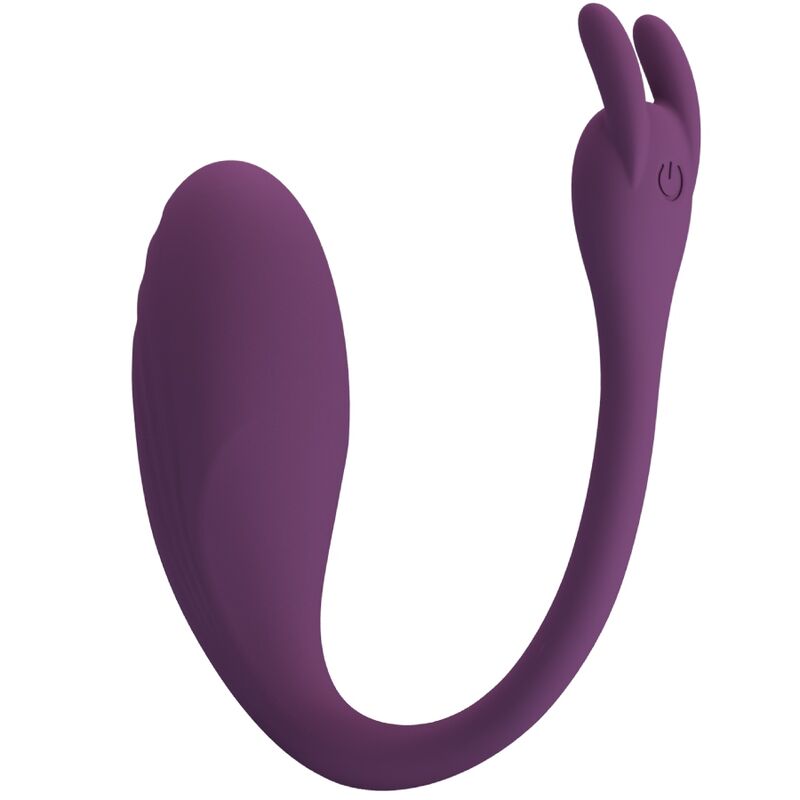 Imagen que nos facilita PRETTY LOVE LED de su producto erótico PRETTY LOVE - CATALINA VIBRADOR APP CONTROL REMOTO LILA para nuestra categoría "JUGUETES BIENESTAR |Juguetes para Mujeres|Estimuladores|Huevos vibradores".