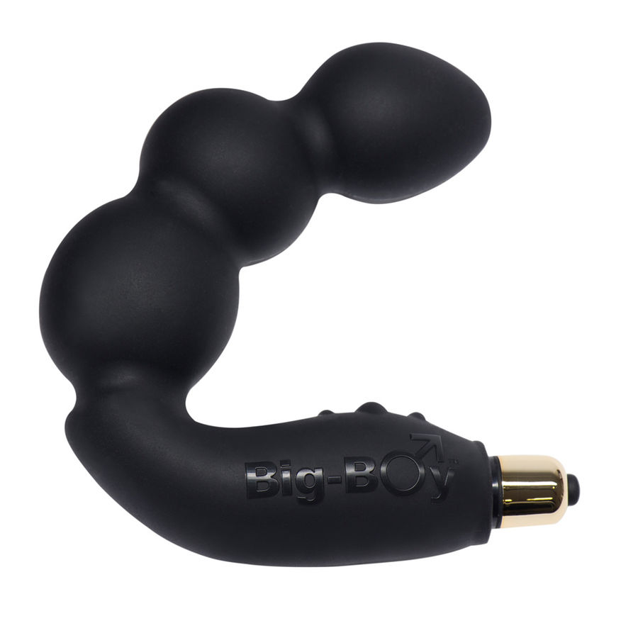 Imagen que nos facilita ROCKS-OFF de su producto erótico ROCKS-OFF - BIG-BOY 7V ESTIMULADOR DEL PUNTO G MASCULINO NEGRO para nuestra categoría "JUGUETES BIENESTAR |Anal|Vibradores Anales".