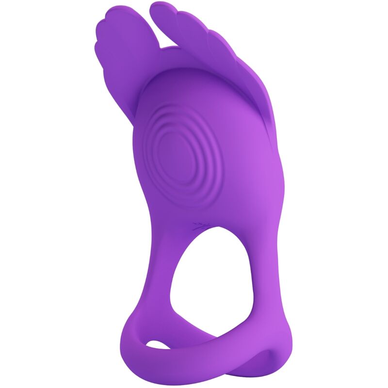 Imagen que nos facilita PRETTY LOVE MALE de su producto erótico PRETTY LOVE - SILAS ANILLO VIBRADOR 7 VIBRACIONES SILICONA LILA para nuestra categoría "JUGUETES BIENESTAR |Juguetes para Hombres|Accesorios para el pene|Anillos Pene|Anillos con Vibración".