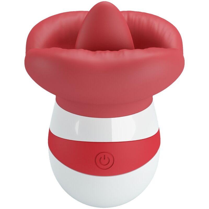 Imagen que nos facilita PRETTY LOVE FLIRTATION de su producto erótico PRETTY LOVE - MINA ESTIMULADOR LENGUA ROJO CLARO para nuestra categoría "JUGUETES BIENESTAR |Juguetes para Mujeres|Estimuladores|Para Clítoris".