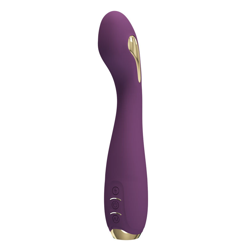 Imagen que nos facilita PRETTY LOVE HIGH GRADE de su producto erótico PRETTY LOVE - HECTOR VIBRADOR ELECTROSHOCK POR CONTROL POR APP LILA para nuestra categoría "JUGUETES BIENESTAR |Vibradores|Vibradores con APP".