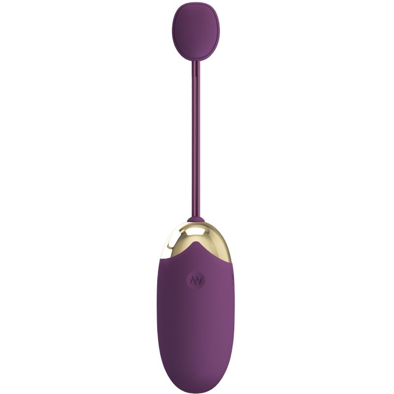 Imagen que nos facilita PRETTY LOVE de su producto erótico PRETTY LOVE - ABNER APP LILA para nuestra categoría "JUGUETES BIENESTAR |Juguetes para Mujeres|Estimuladores|Huevos vibradores".