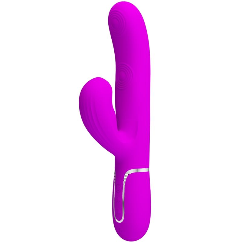 Imagen que nos facilita PRETTY LOVE FLIRTATION de su producto erótico PRETTY LOVE - PERLITA VIBRADOR PUNTO G 3 EN 1 MULTIFUNCIÓN VIOETA para nuestra categoría "JUGUETES BIENESTAR |Vibradores|Vibradores Punto G".
