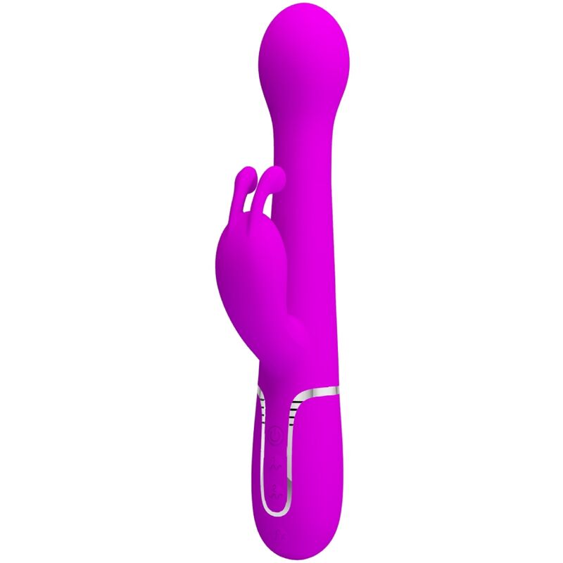 Imagen que nos facilita PRETTY LOVE FLIRTATION de su producto erótico PRETTY LOVE - DEJON VIBRADOR RABBIT 3 EN 1 MULTIFUNCIÓN VIOLETA para nuestra categoría "JUGUETES BIENESTAR |Vibradores|Vibradores Rabbit".