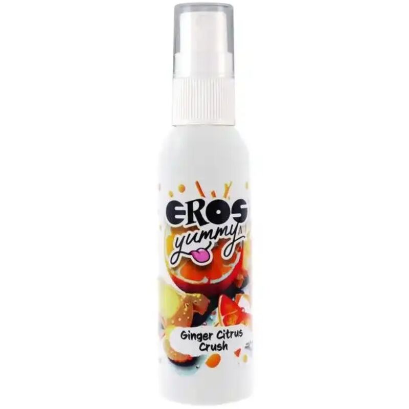 Imagen que nos facilita EROS CLASSIC LINE de su producto erótico EROS - YUMMY SPRAY CORPORAL GINGER CITRUS CRUSH 50 ML para nuestra categoría "DROGUERÍA |Para Masajes|Aceites con Sabores".