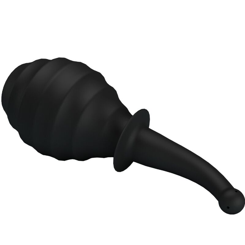 Imagen que nos facilita MR PLAY de su producto erótico MR PLAY - DUCHA ANAL BLKM6 SUPER POWER NEGRO para nuestra categoría "JUGUETES BIENESTAR |Anal|Ducha Anal".