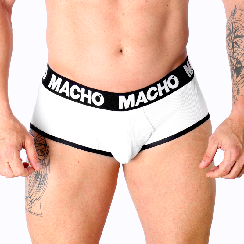 Imagen que nos facilita MACHO UNDERWEAR de su producto erótico MACHO - MS30BL SLIP BLANCO L para nuestra categoría "MODA & LENCERÍA|Lencería Hombre|Slips".