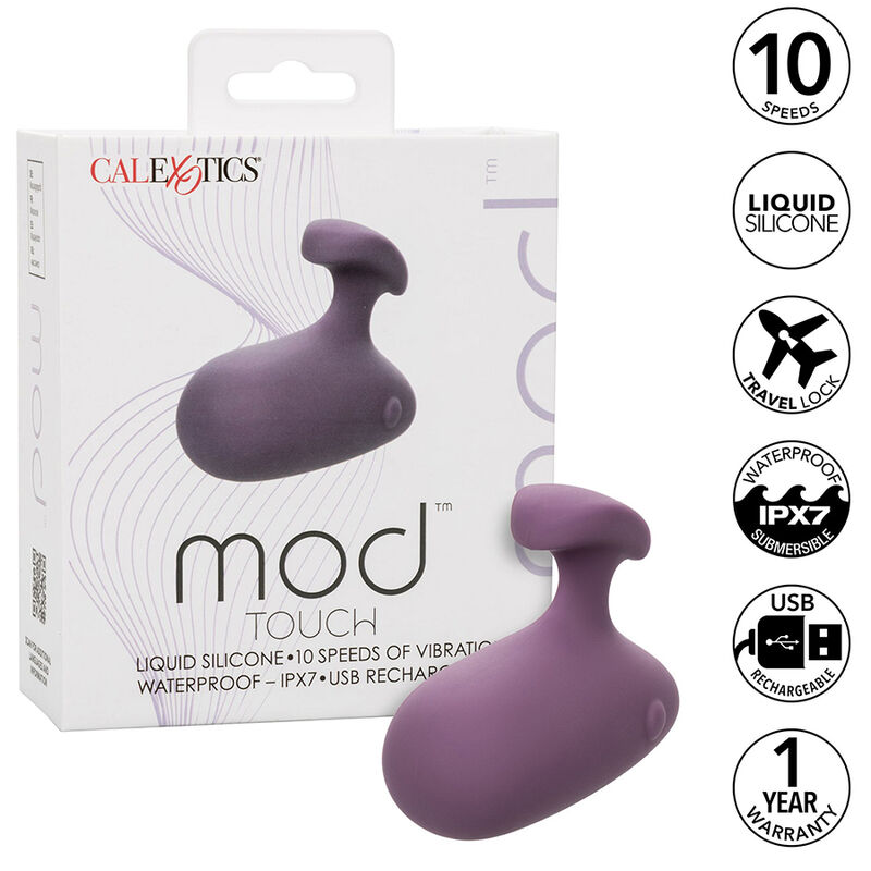 Imagen que nos facilita CALEXOTICS de su producto erótico CALEXOTICS - MOD TOUCH ESTIMULADOR MORADO para nuestra categoría "JUGUETES BIENESTAR |Juguetes para Mujeres|Estimuladores|Para Clítoris".
