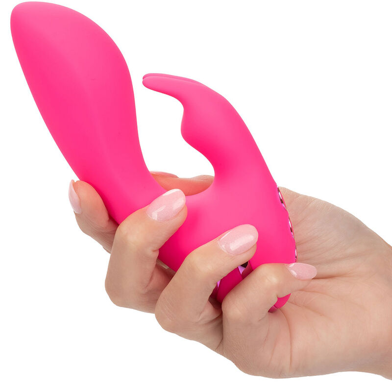Imagen que nos facilita CALEXOTICS de su producto erótico CALEXOTICS - SO. CAL SUSHINE VIBRATOR RABBIT FUCSIA BY CALIFORNIA DREAMING para nuestra categoría "JUGUETES BIENESTAR |Vibradores|Vibradores Rabbit".