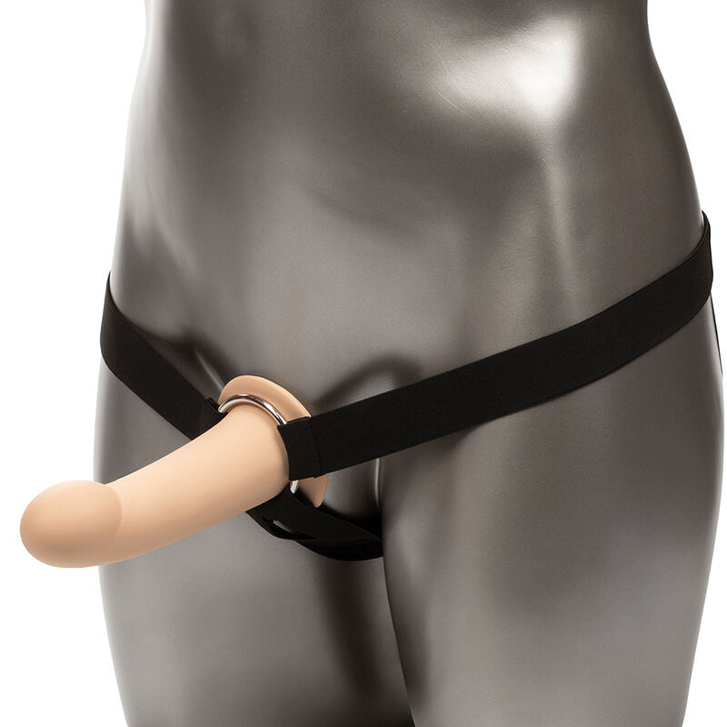 Imagen que nos facilita CALEXOTICS de su producto erótico CALEXOTICS - PERFORMANCE MAXX EXTENSIÓN CON ARNÉS PIEL CLARO para nuestra categoría "JUGUETES BIENESTAR |Juguetes para Hombres|Accesorios para el pene|Extensor pene con Arnés".