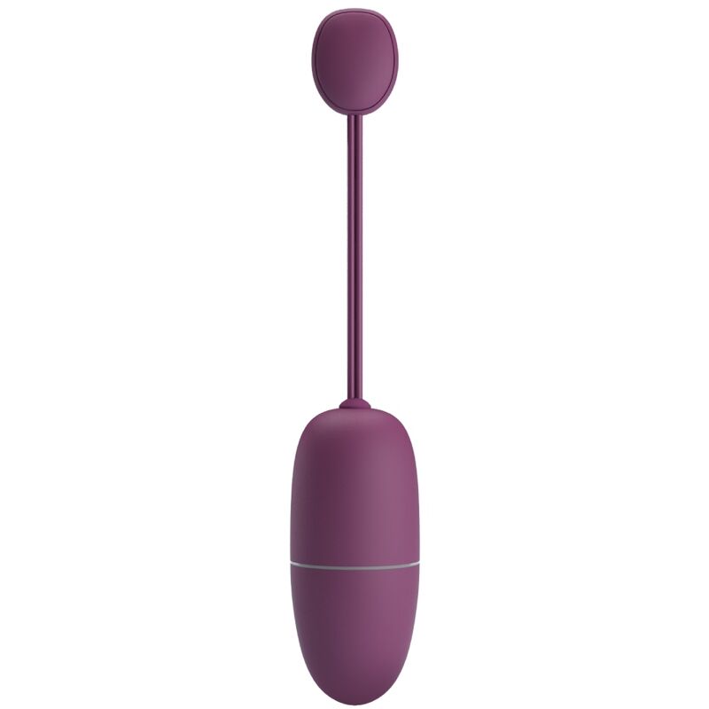 Imagen que nos facilita PRETTY LOVE BOTTOM de su producto erótico PRETTY LOVE - NYMPH HUEVO VIBRADOR CONTROLADO POR APP LILA para nuestra categoría "JUGUETES BIENESTAR |Vibradores|Vibradores con APP".