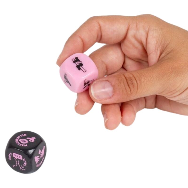 Imagen que nos facilita SECRETPLAY 100% GAMES de su producto erótico SECRET PLAY - JUEGO 2 DADOS FOREPLAY FANATICS para nuestra categoría "JUEGOS |Juego de Dados".