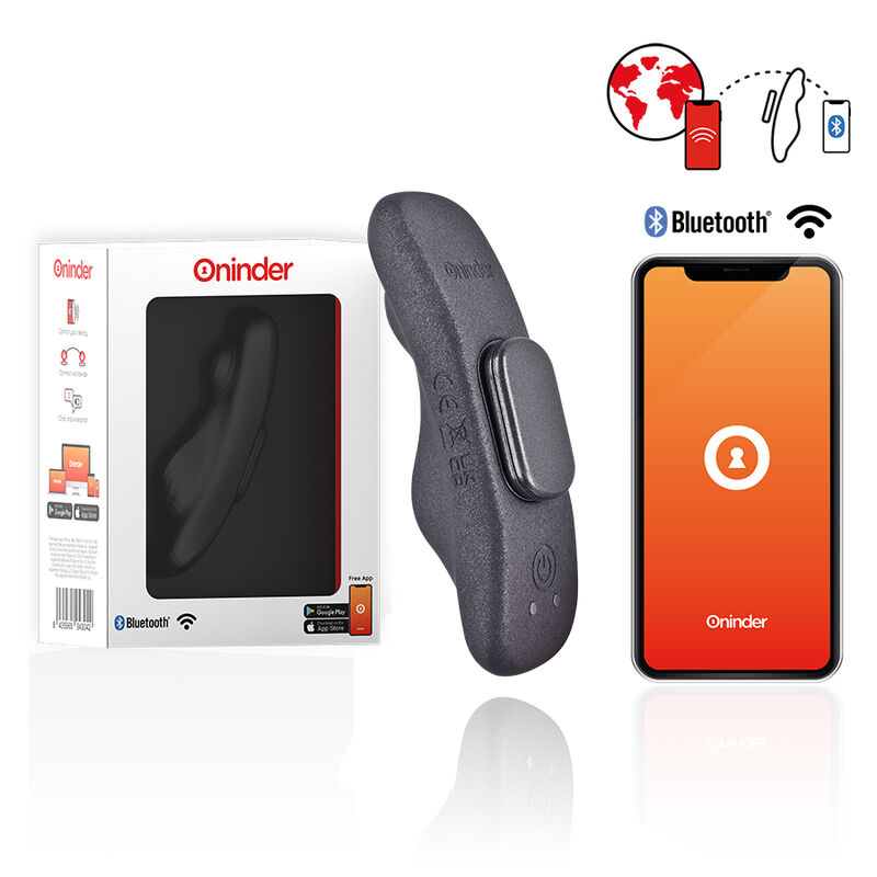 Imagen que nos facilita ONINDER de su producto erótico ONINDER - MANILA POTENTE PANTY VIBRADOR  - APP GRATUITA para nuestra categoría "JUGUETES BIENESTAR |Juguetes para Mujeres|Estimuladores|Para Clítoris".