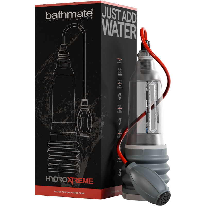 Imagen que nos facilita BATHMATE de su producto erótico BATHMATE - HYDROXTREME 8 para nuestra categoría "JUGUETES BIENESTAR |Juguetes para Hombres|Accesorios para el pene|Bomba Alargadora Pene".