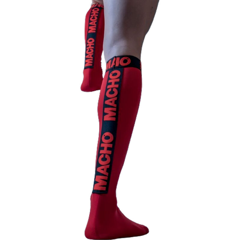 Imagen que nos facilita MACHO UNDERWEAR de su producto erótico MACHO - CALCETINES FINOS ROJO TALLA ÚNICA para nuestra categoría "MODA & LENCERÍA|Lencería Hombre|Calcetines".