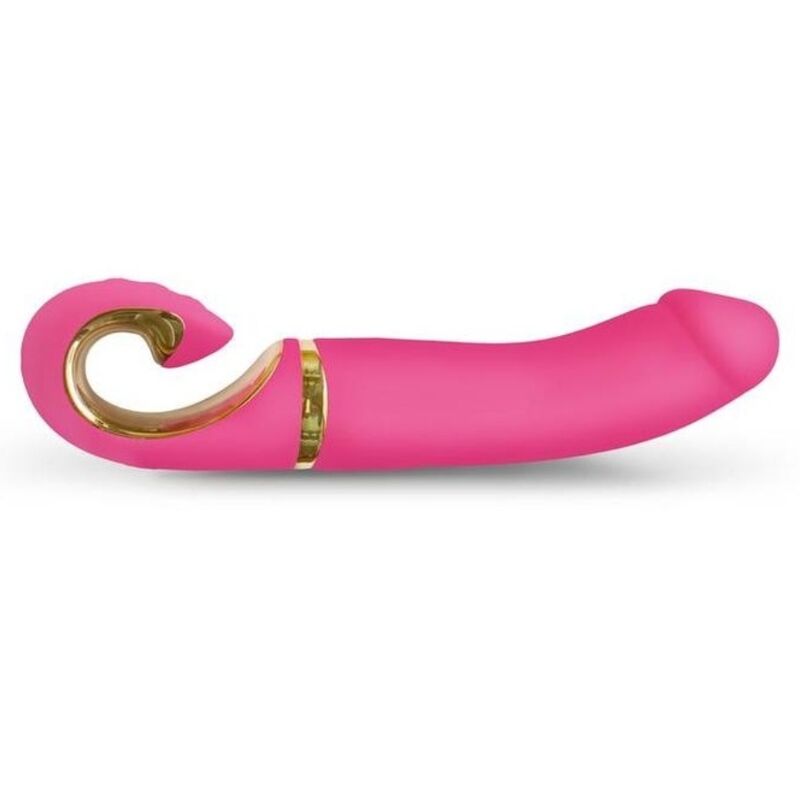 Imagen que nos facilita G-VIBE de su producto erótico G-VIBE - GJAY VIBRADOR ROSA NEÓN para nuestra categoría "JUGUETES BIENESTAR |Vibradores|Vibradores Punto G".
