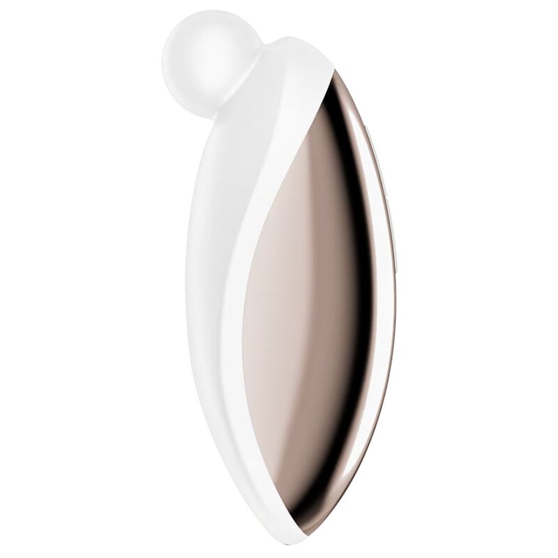 Imagen que nos facilita SATISFYER VIBRATOR de su producto erótico SATISFYER - SPOT ON 2 VIBRADOR LAY-ON BLANCO para nuestra categoría "JUGUETES BIENESTAR |Vibradores|Vibradores Lay-on Clítoris".