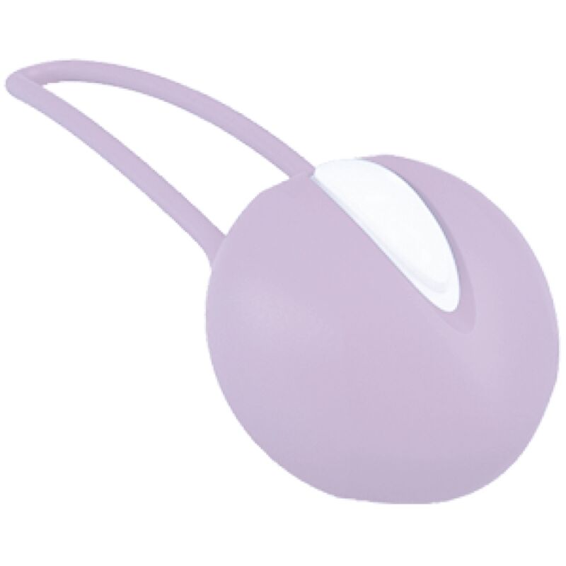 Imagen que nos facilita FUN FACTORY de su producto erótico FUN FACTORY - SMARTBALL UNO BOLA PÉLVICA BLANCO / LILA PASTEL para nuestra categoría "JUGUETES BIENESTAR |Juguetes para Mujeres|Bolas Chinas|Bolas Silicona".