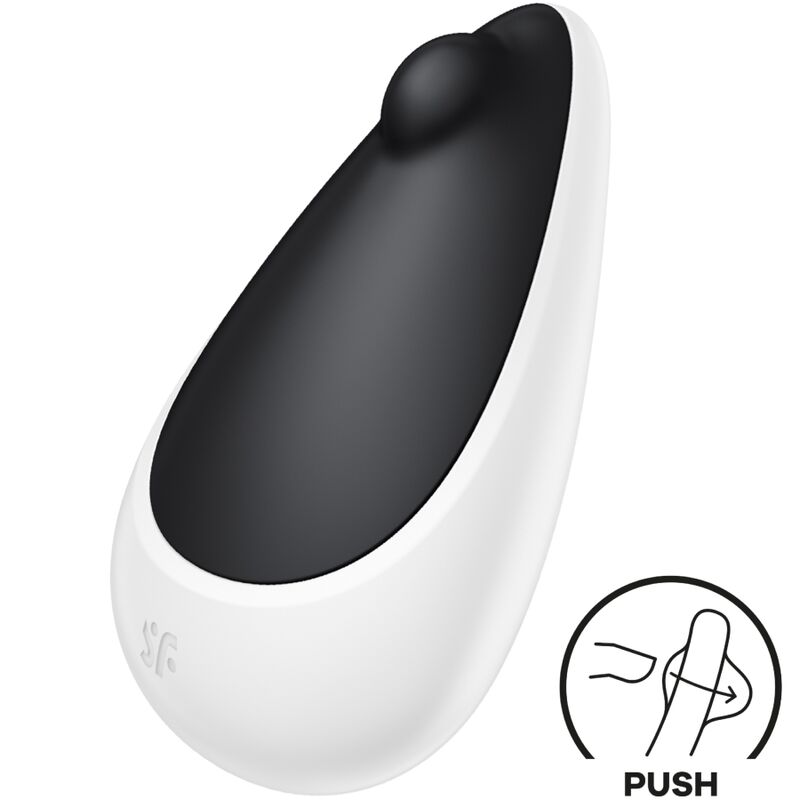 Imagen que nos facilita SATISFYER VIBRATOR de su producto erótico SATISFYER - SPOT ON 3 ESTIMULADOR DE CLÍTORIS NEGRO para nuestra categoría "JUGUETES BIENESTAR |Vibradores|Vibradores Lay-on Clítoris".