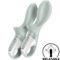 Imagen que nos facilita SATISFYER VIBRATOR de su producto erótico SATISFYER - AIR PUMP BOOTY 3 VIBRADOR ANAL INFLABLE VERDE GRIS para nuestra categoría "JUGUETES BIENESTAR |Vibradores".