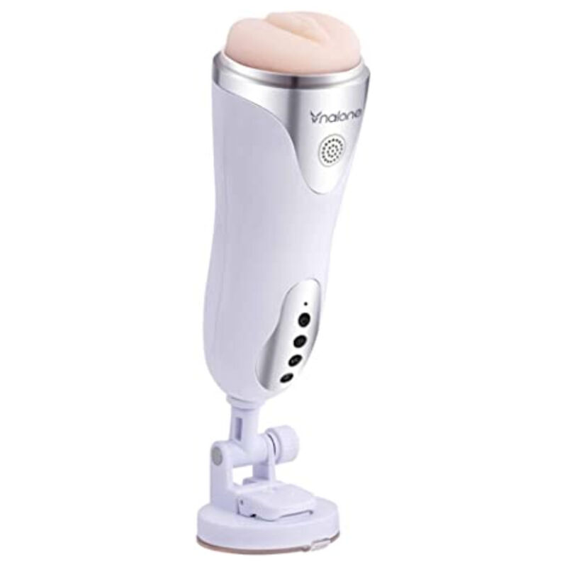Imagen que nos facilita NALONE de su producto erótico NALONE - MAGICIAN MASTURBADOR CON VIBRACIÓN BLANCO para nuestra categoría "JUGUETES BIENESTAR |Juguetes para Hombres|Vaginas con vibración".