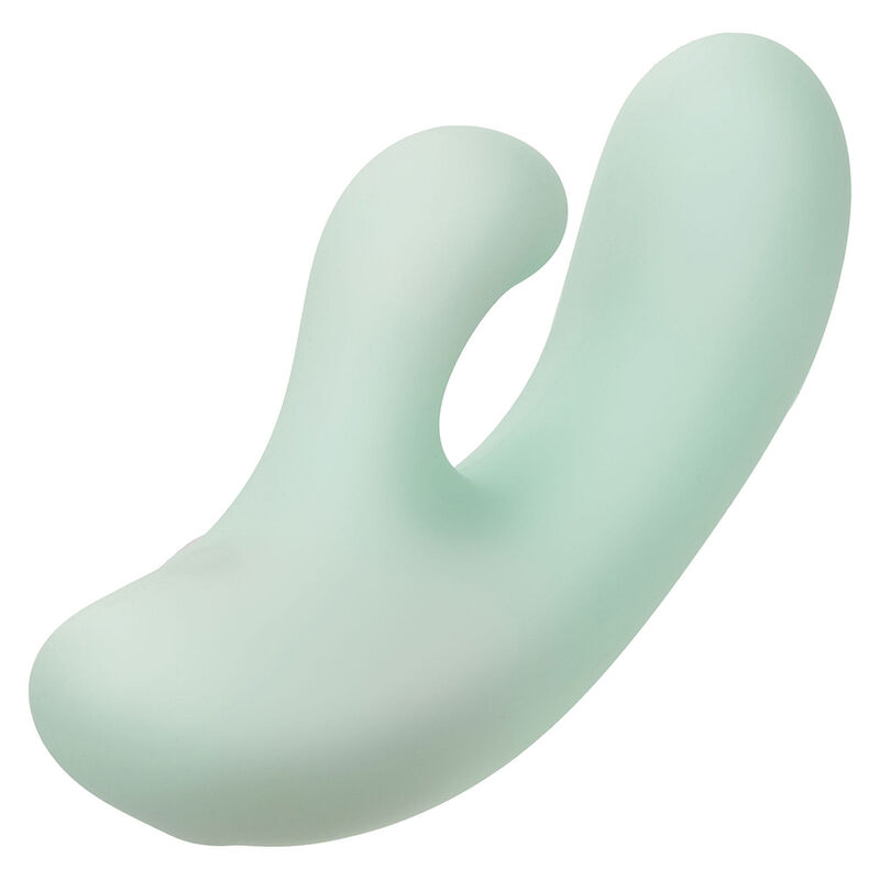Imagen que nos facilita CALEXOTICS de su producto erótico CALEXOTICS - PACIFICA FIJI VIBRADOR Y ESTIMULADOR PUNTO G 10 VIBRACIONES AQUA para nuestra categoría "JUGUETES BIENESTAR |Vibradores|Vibradores Punto G".