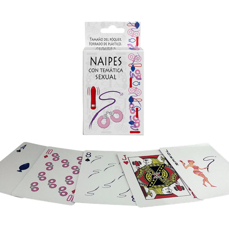 Imagen que nos facilita KHEPER GAMES de su producto erótico KHEPER GAMES - NAIPES CON TEMÁTICA SEXUAL para nuestra categoría "JUEGOS |Juegos de cartas".