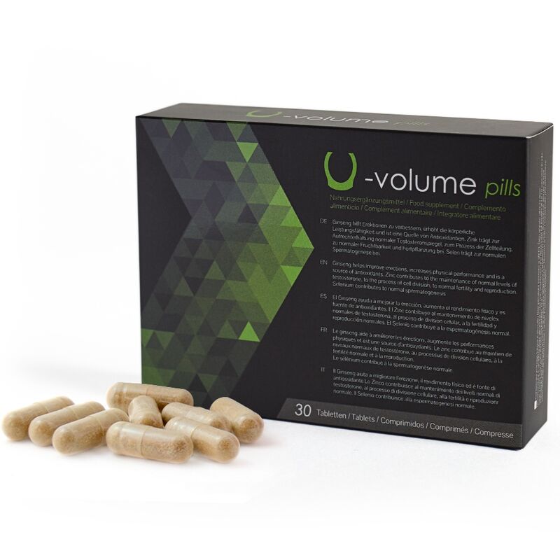 Imagen que nos facilita 500COSMETICS de su producto erótico U-Volume Pills – Complemento alimenticio para mejorar la calidad del esperma para nuestra categoría "DROGUERÍA |Estimulantes para Ellos|Aumentador volumen semen".