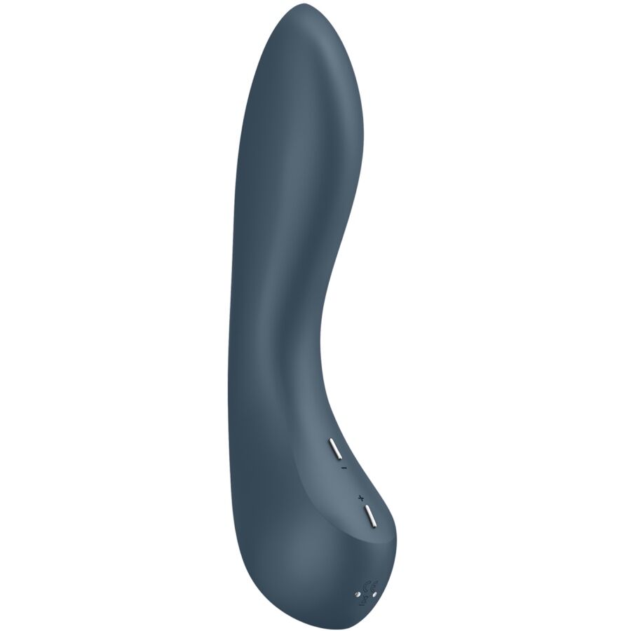 Imagen que nos facilita SATISFYER VIBRATOR de su producto erótico SATISFYER - G-SPOT WAVE 4 VIBRADOR 12 PROGRAMAS DE VIBRACIÓN GRIS OSCURO para nuestra categoría "JUGUETES BIENESTAR |Vibradores|Vibradores Punto G".