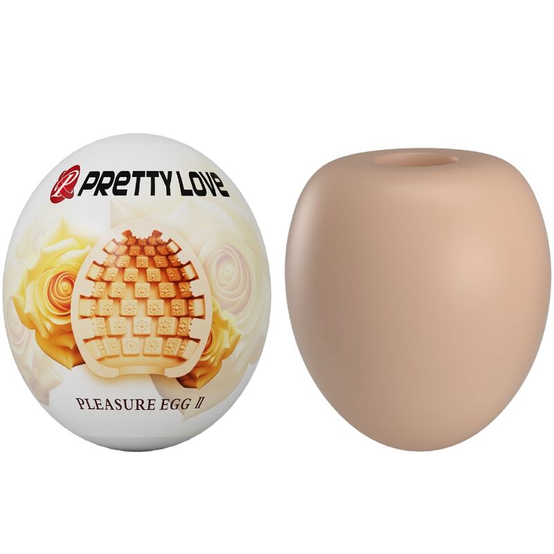 Imagen que nos facilita PRETTY LOVE FLIRTATION de su producto erótico PRETTY LOVE - MASTURBADOR MASCULINO HUEVO NATURAL para nuestra categoría "JUGUETES BIENESTAR |Juguetes para Hombres|Masturbadores varios".