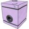 Imagen que nos facilita SECRET DOME de su producto erótico SECRET DOME - KINK CLUB CABINA BUKKAKE MORADO para nuestra categoría "BDSM & BONDAGE |Artículos BDSM".