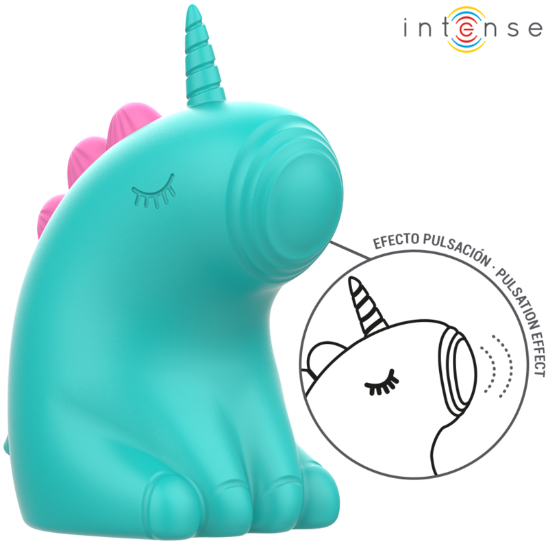 Imagen que nos facilita INTENSE FUN de su producto erótico INTENSE - TRIXIE ESTIMULADOR UNICORNIO LENGUA TAPPING para nuestra categoría "JUGUETES BIENESTAR |Juguetes para Mujeres|Estimuladores|Para Clítoris".