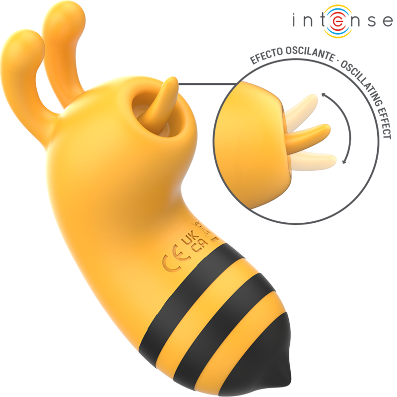 Imagen que nos facilita INTENSE FUN de su producto erótico INTENSE - MAYA ESTIMULADOR CON LENGUA ROTADORA 360º para nuestra categoría "JUGUETES BIENESTAR |Juguetes para Mujeres|Estimuladores|Para Clítoris".