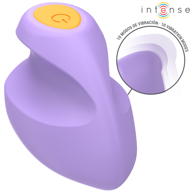Imagen que nos facilita INTENSE FUN de su producto erótico INTENSE - ÚRSULA ESTIMULADOR 10 VIBRACIONES MORADO para nuestra categoría "JUGUETES BIENESTAR |Juguetes para Mujeres|Estimuladores|Para Clítoris".