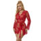 Imagen que nos facilita SUBBLIME SETS de su producto erótico SUBBLIME - 953775 CAMISÓN DE ENCAJE + TANGA ROJO S/M para nuestra categoría "MODA & LENCERÍA|Lencería Mujer|Lencería Picante|Conjunto de lencería sexy".