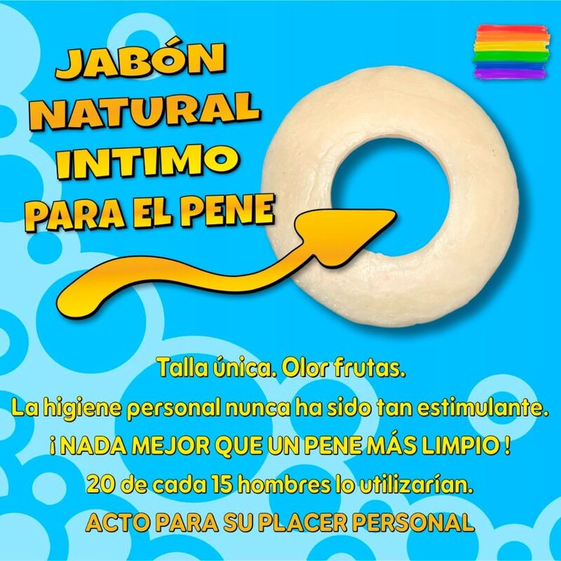 Imagen que nos facilita DIABLO PICANTE de su producto erótico DIABLO PICANTE - JABÓN PERFUMADO HIGIENE MASCULINA 100 GRAMOS NARANJA para nuestra categoría "ARTÍCULOS VARIOS|Articulos divertidos|Juegos Despedidas".