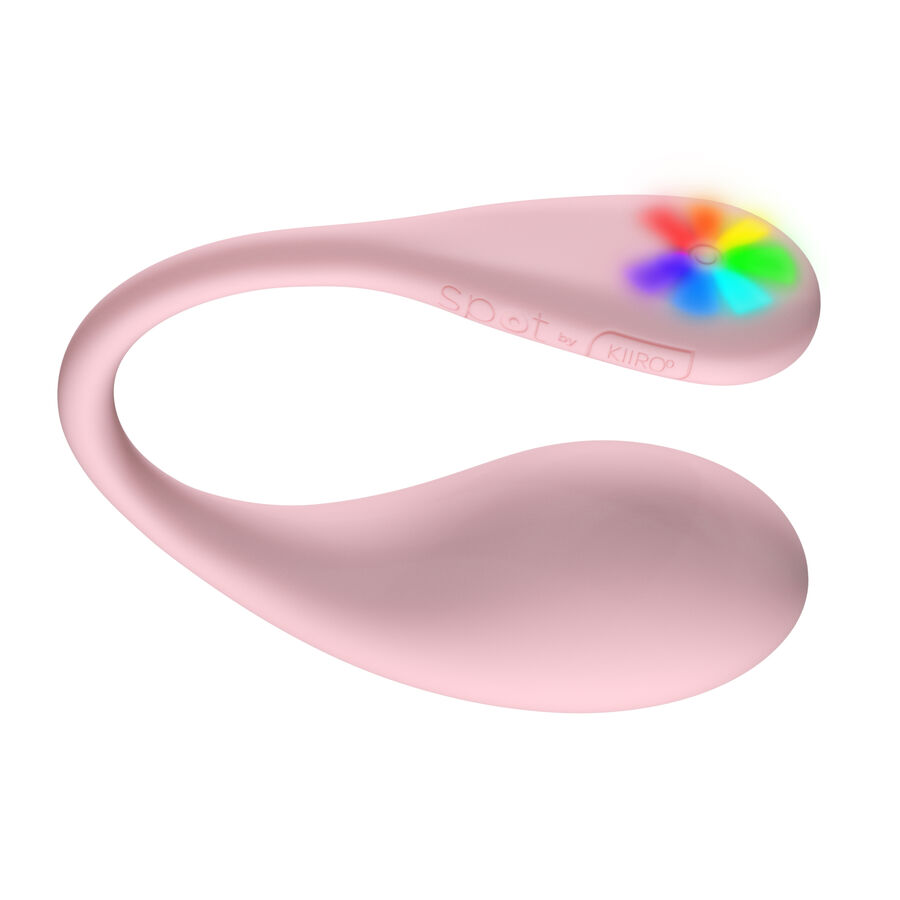 Imagen que nos facilita KIIROO de su producto erótico KIIROO - SPOT KISS ME VIBRADOR FORMA U ROSA para nuestra categoría "JUGUETES BIENESTAR |Vibradores|Vibradores HI-TECH".