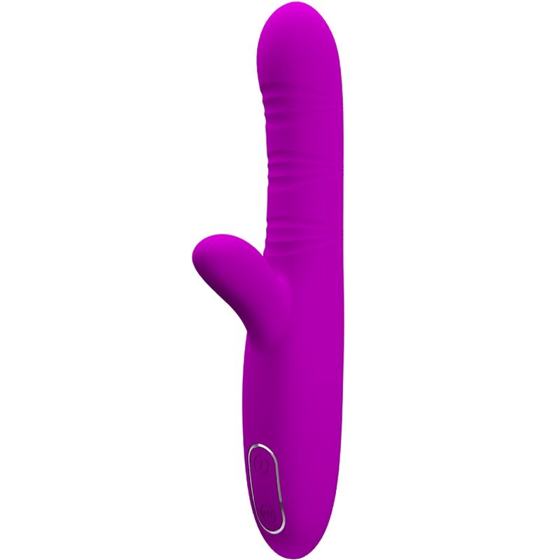 Imagen que nos facilita PRETTY LOVE de su producto erótico PRETTY LOVE - ANGELIQUE VIBRADOR MULTIFUNCIÓN + ESTIMULADOR DE CLÍTORIS MORADO para nuestra categoría "JUGUETES BIENESTAR |Vibradores|Vibradores HI-TECH".